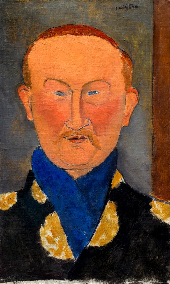 Amedeo Modigliani - Léon Bakst (1917)