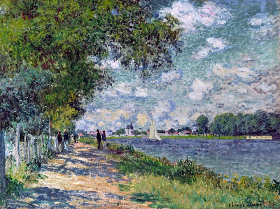 Monet - La Seine à Argenteuil - SFMOMA