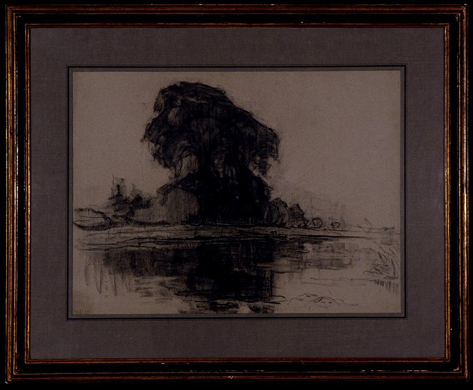 Mondrian - Landzicht Farm Compositional Study, c. 1905