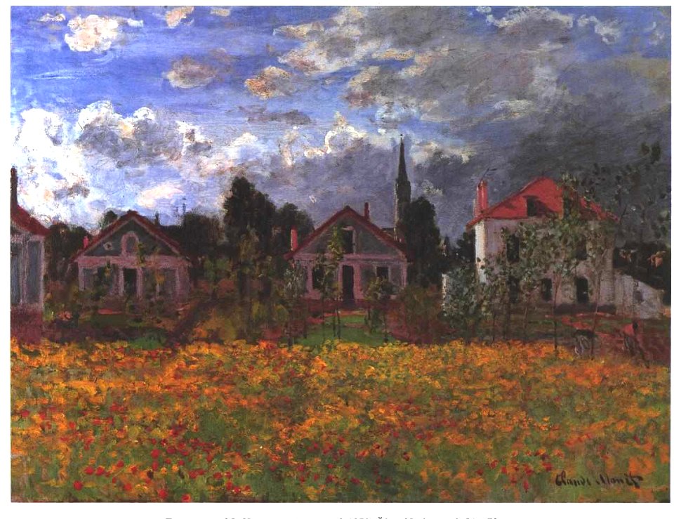 Monet - Häuser in Argenteuil