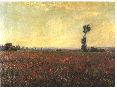 Monet - Mohnblumenfeld