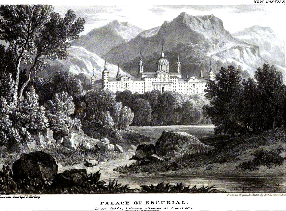 Monastery of El Escorial 1824 Edward Hawke Locker