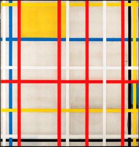 Mondrian - New York City, 3 (unfinished), 1941