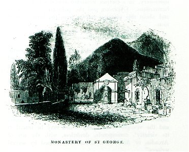 Monastery of St George - Pashley Robert - 1837