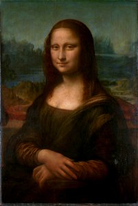 Mona Lisa, by Leonardo da Vinci, from C2RMF natural color