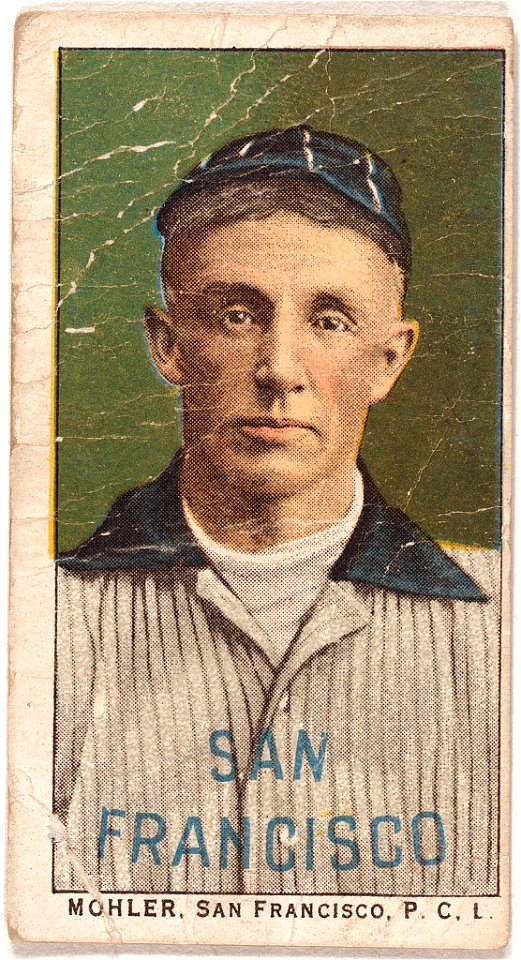 Mohler, San Francisco Team, baseball card portrait LCCN2007685585