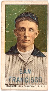 Mohler, San Francisco Team, baseball card portrait LCCN2007685585