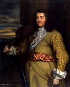 George Monck 1st Duke of Albemarle Studio of Lely. Free illustration for personal and commercial use.