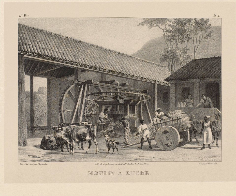 Moenda de cana de açúcar AN
