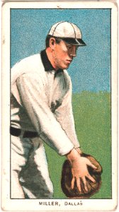 Molly Miller, Dallas Team, baseball card portrait LCCN2008676872