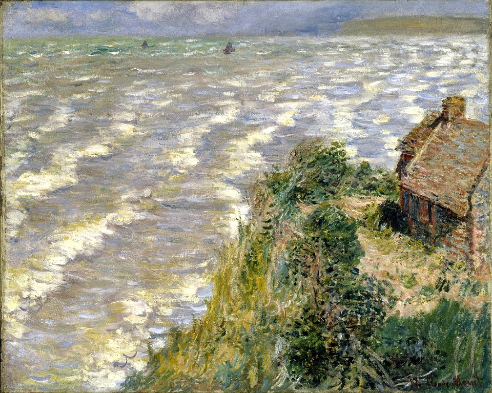 Brooklyn Museum - Rising Tide at Pourville (Marée montante à Pourville) - Claude Monet