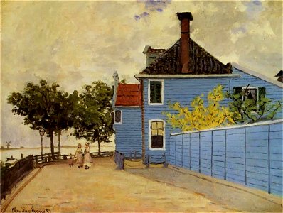 Monet - Das blaue Haus in Zaandam