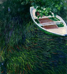 Monet-Barque-Marmottan. Free illustration for personal and commercial use.