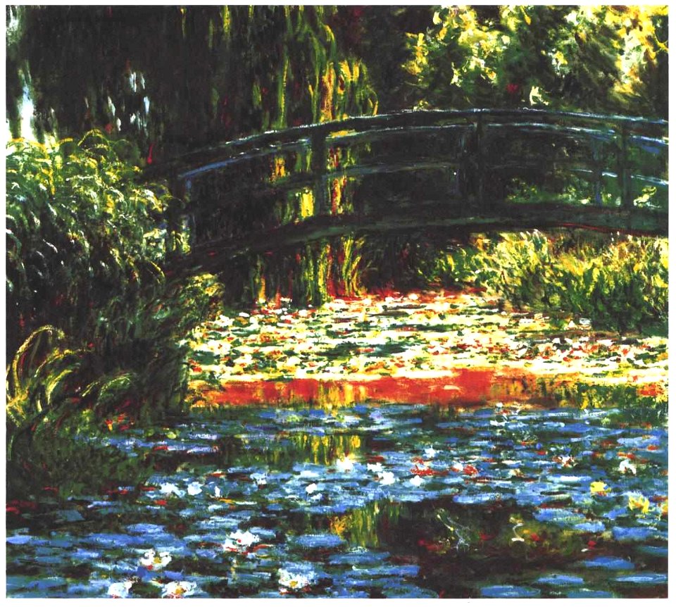 Monet - Die japanische Brücke in Giverny