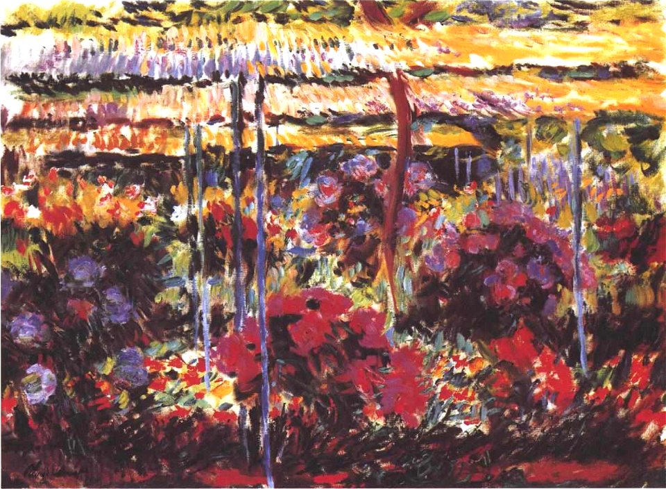 Monet - Garten in Giverny