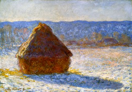 Monet grainstack-in-the-morning-snow-effect-1891 W1280