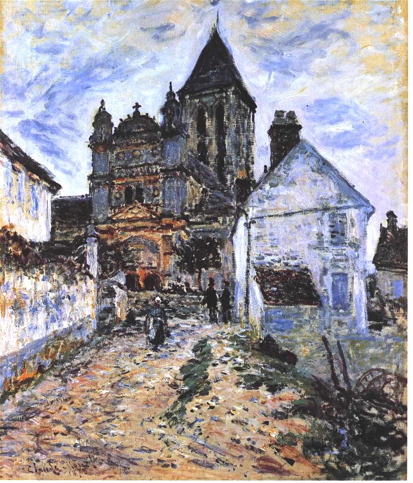 Monet - Kirche von Vetheuil