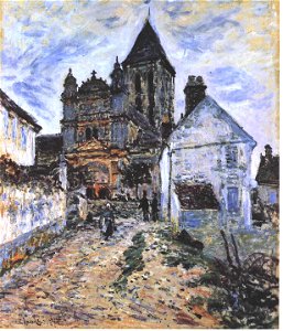Monet - Kirche von Vetheuil