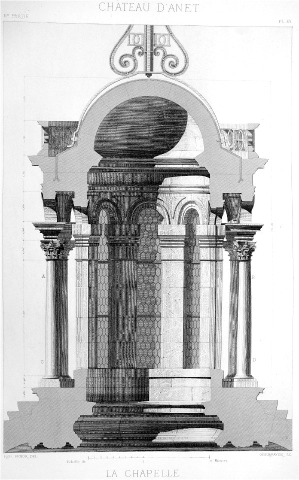 Monographie du château d'Anet 89004