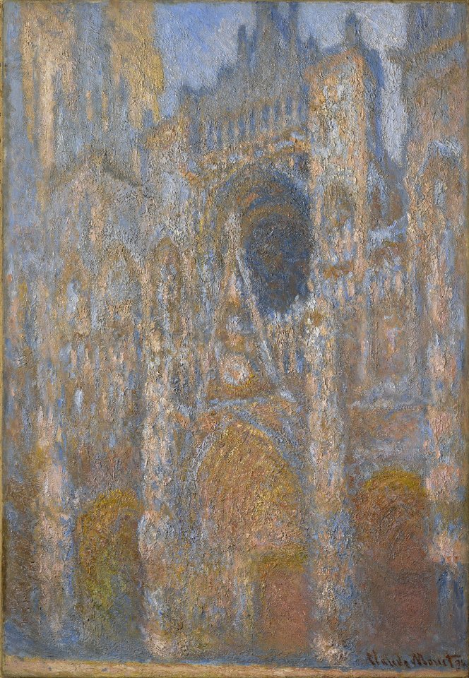 Claude Monet La cathédrale de Rouen, le portail