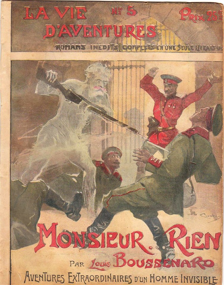 Monsieur Rien - Louis Boussenard - illustration de Georges Conrad