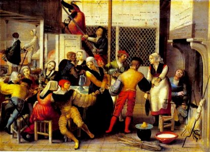 Monogrammist van Brunswijk - Bordeelscène - 249 - Städel Museum