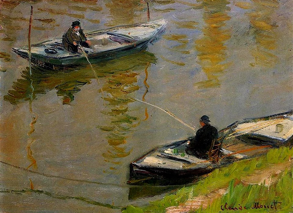 Claude Monet Les Deux Pêcheurs (W 749)