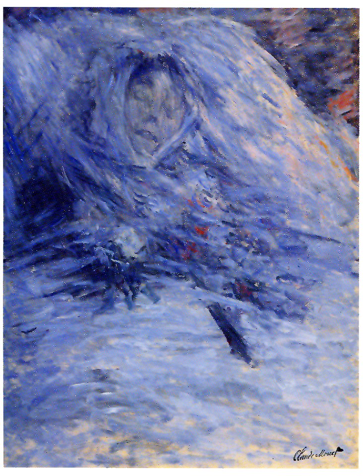 Monet. Camille Monet auf dem Totenbett