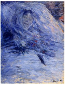 Monet. Camille Monet auf dem Totenbett