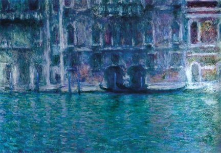 Claude Monet - Le palais da Mula. Free illustration for personal and commercial use.
