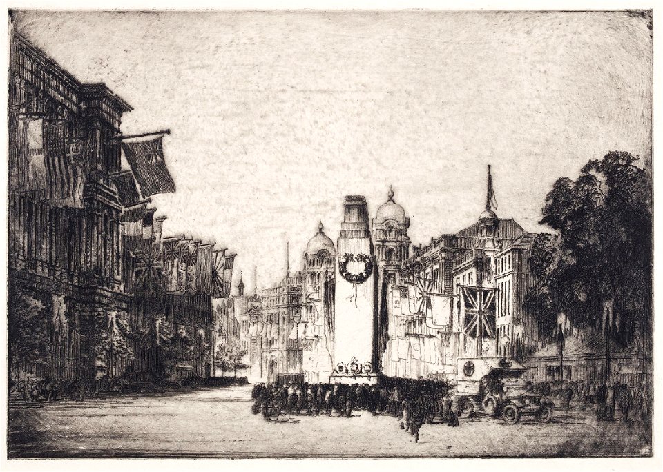 Monk-97672 - The Temporary Cenotaph, Whitehall