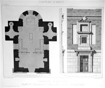 Monographie du château d'Anet 89022