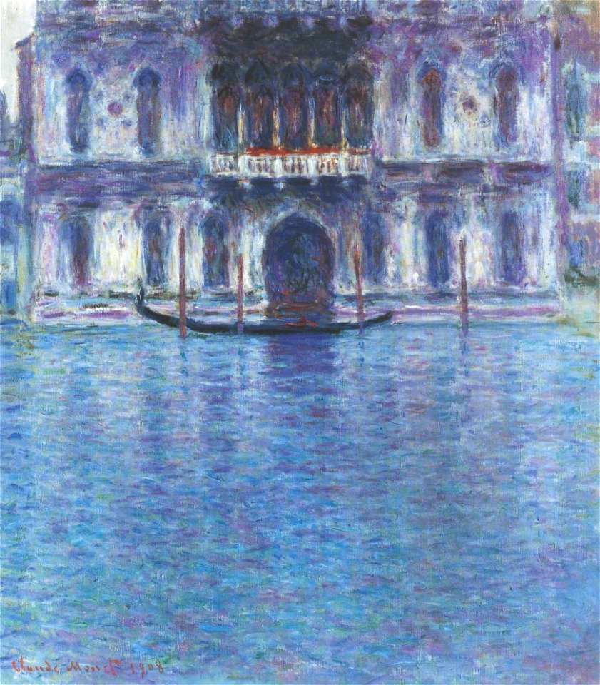 Claude Monet - Le Palais Contarini (W 1767)