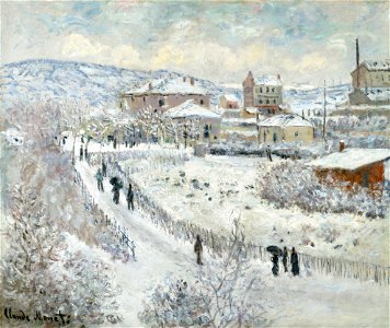 Claude Monet - Voir le d'Argenteuil (1874-75). Free illustration for personal and commercial use.