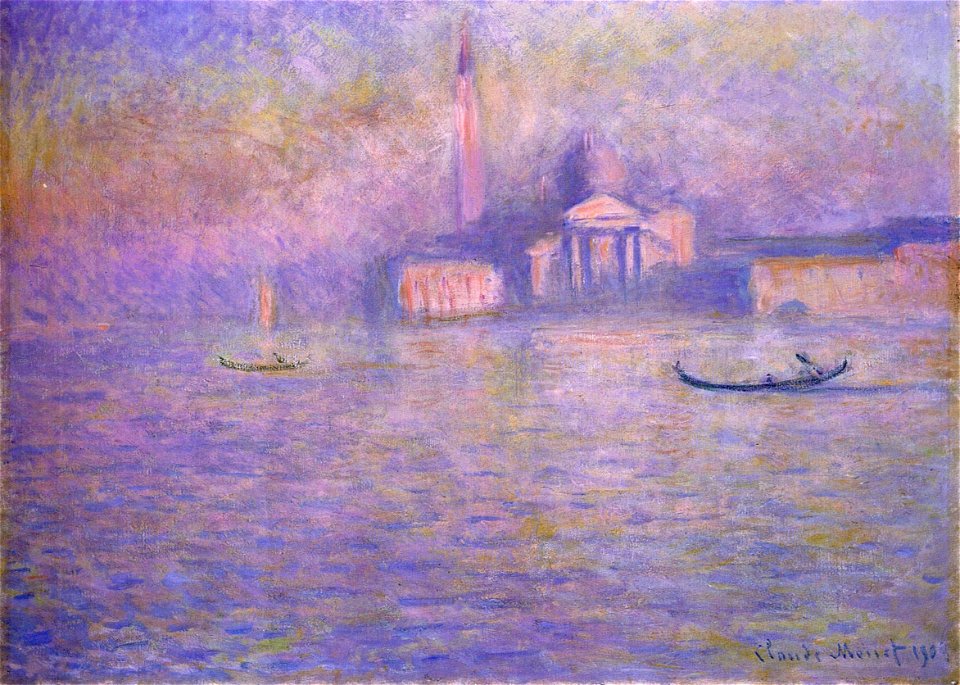 Claude Monet - S Giorgio Maggiore - Nat. Museum Cardiff