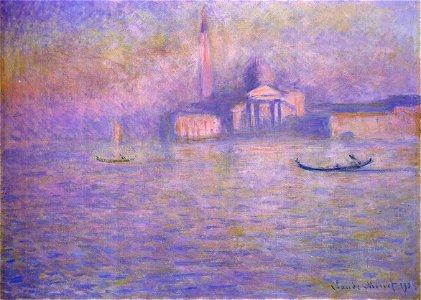 Claude Monet - S Giorgio Maggiore - Nat. Museum Cardiff
