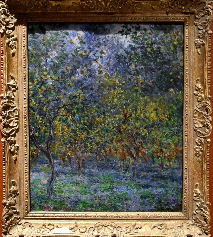 Monet, The Lemon Grove in Bordighera, 1884, Ny Carlsberg Glyptotek, Copenhagen (36419949005)