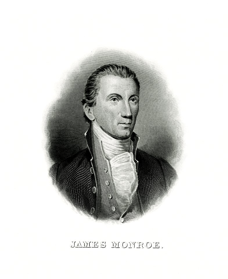 MONROE, James-President (BEP eng portrait restored)