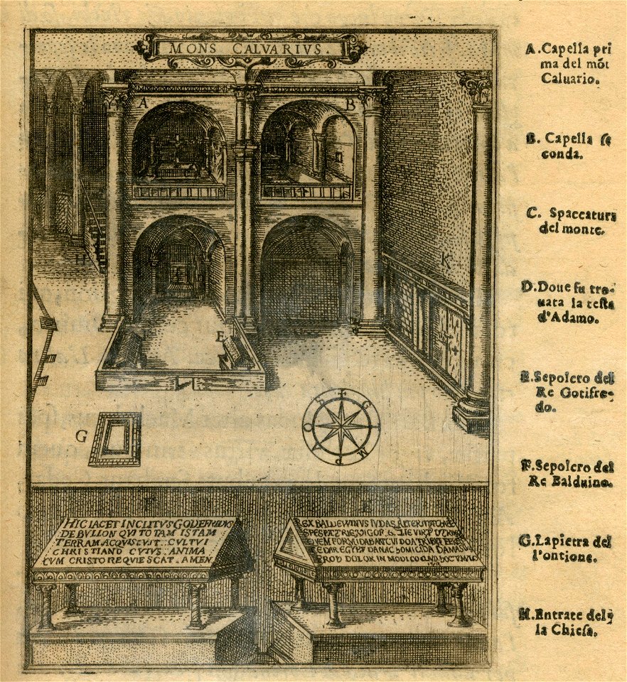 Mons Calvarius - Zuallart Jean - 1587