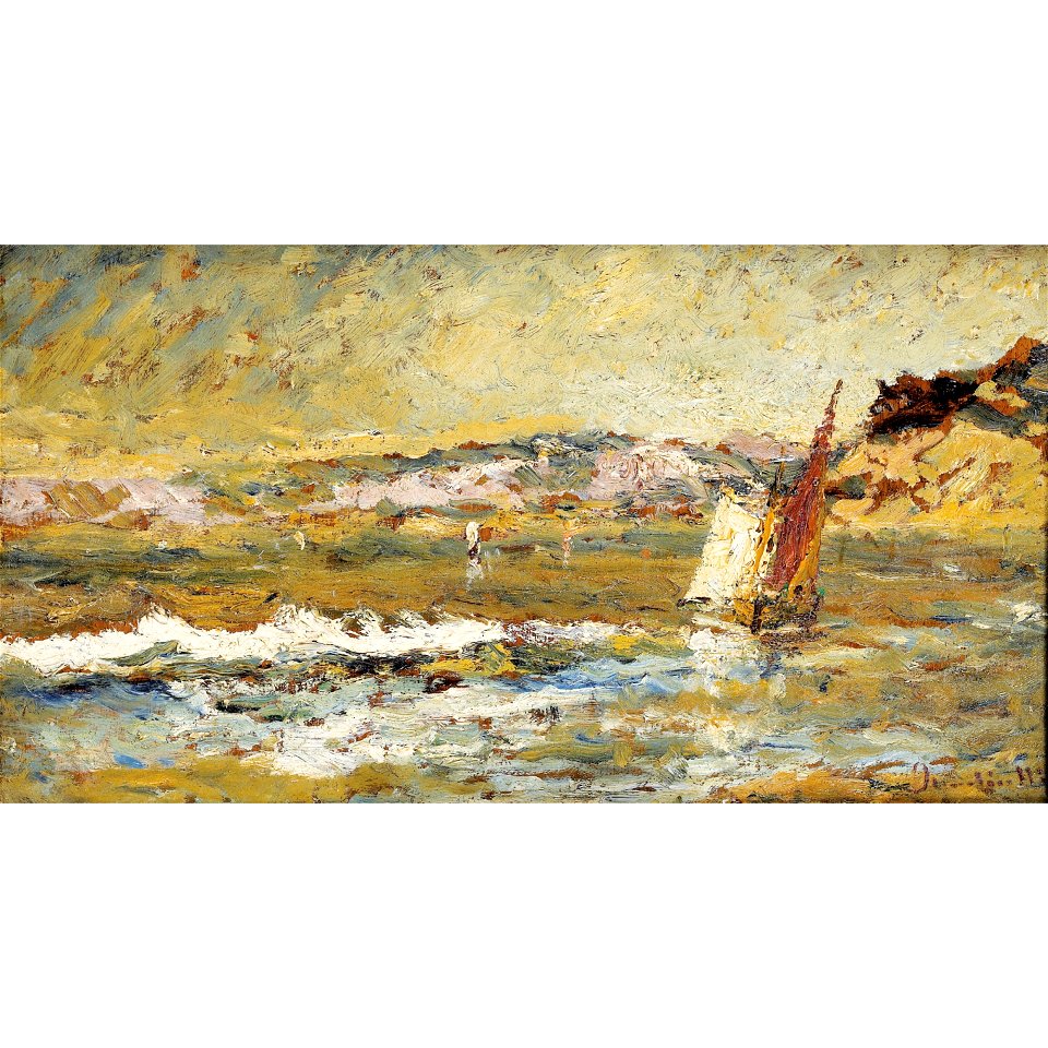 Monticelli - La mer à Cassis, lot.164