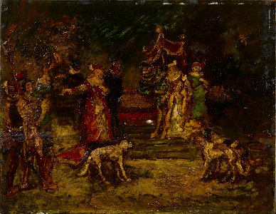 Monticelli - Parkscene, P.1995-0002