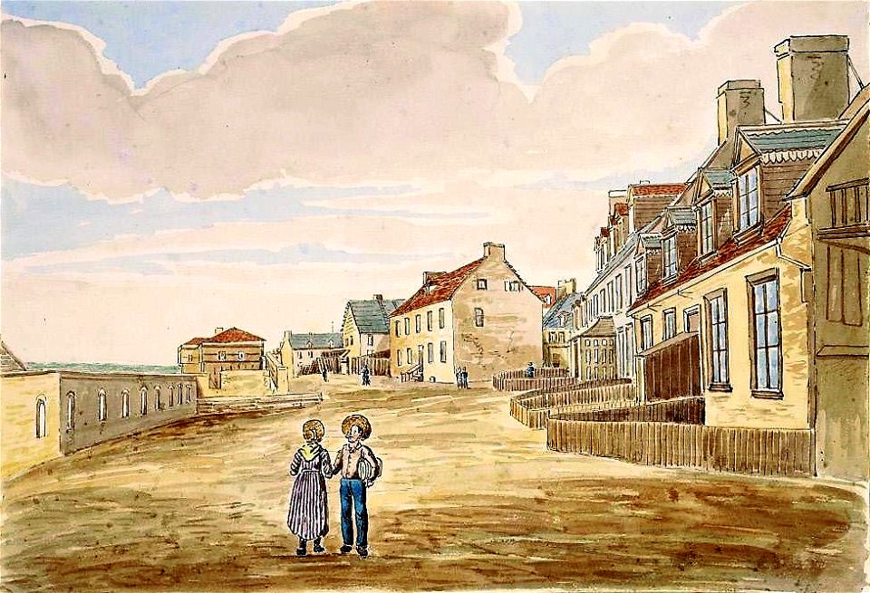 Montcalm s House from the Battery