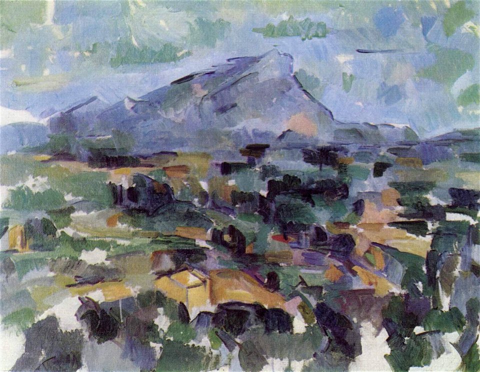 Montagne Sainte-Victoire, par Paul Cézanne 110