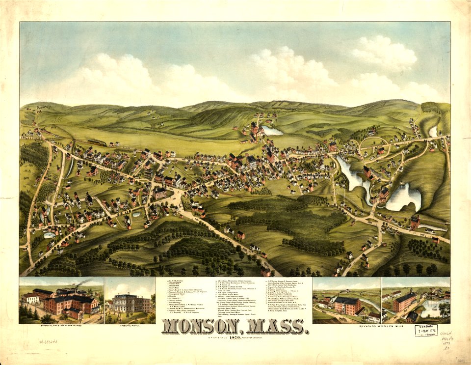 Monson, Mass. 1879. LOC 74693243