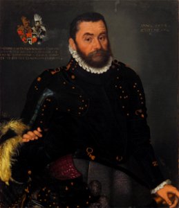 Monogrammist IMS, , Schloss Ambras Innsbruck - Herwart VIII. Freiherr von Auersperg (1528-1575) - GG 3850 - Kunsthistorisches Museum