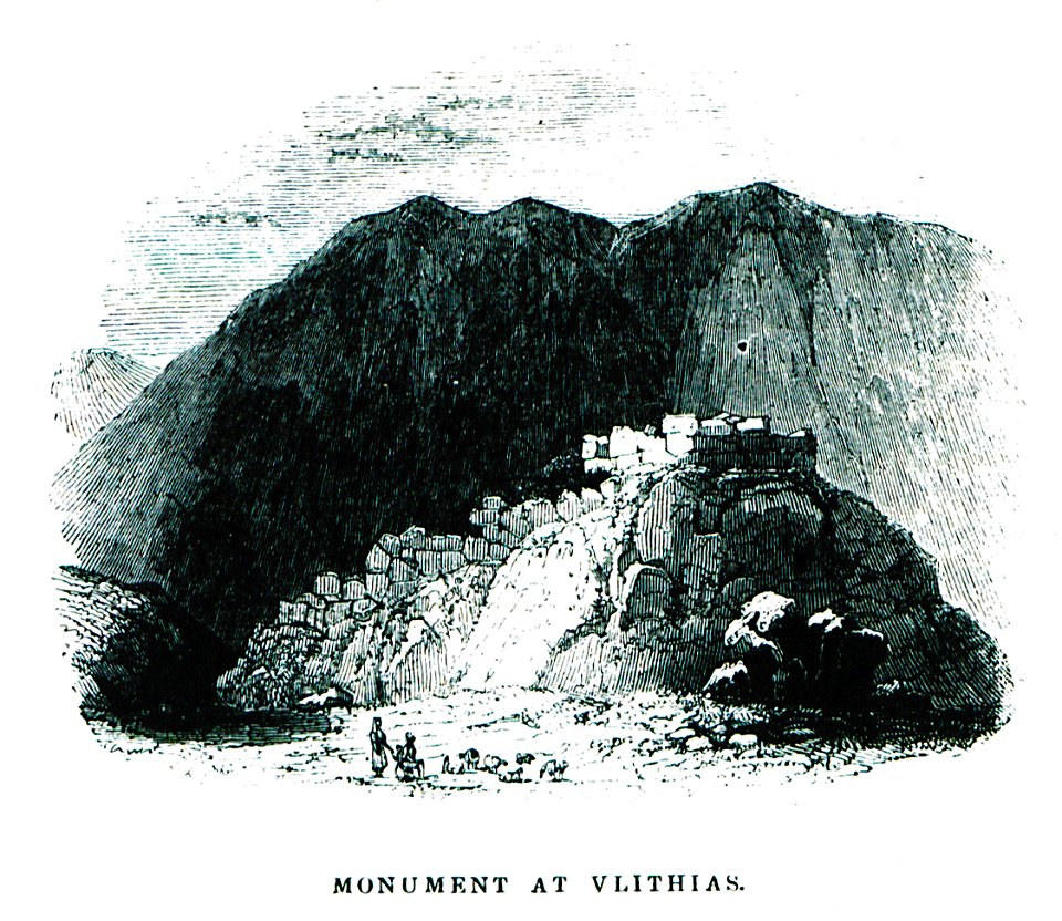 Monument at Vlithias - Pashley Robert - 1837
