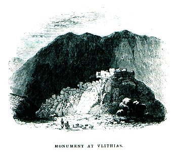 Monument at Vlithias - Pashley Robert - 1837