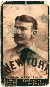 Monte Ward, New York Giants, baseball card portrait LCCN2007683709