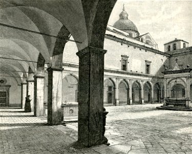 Montecassino chiostro detto del Priore
