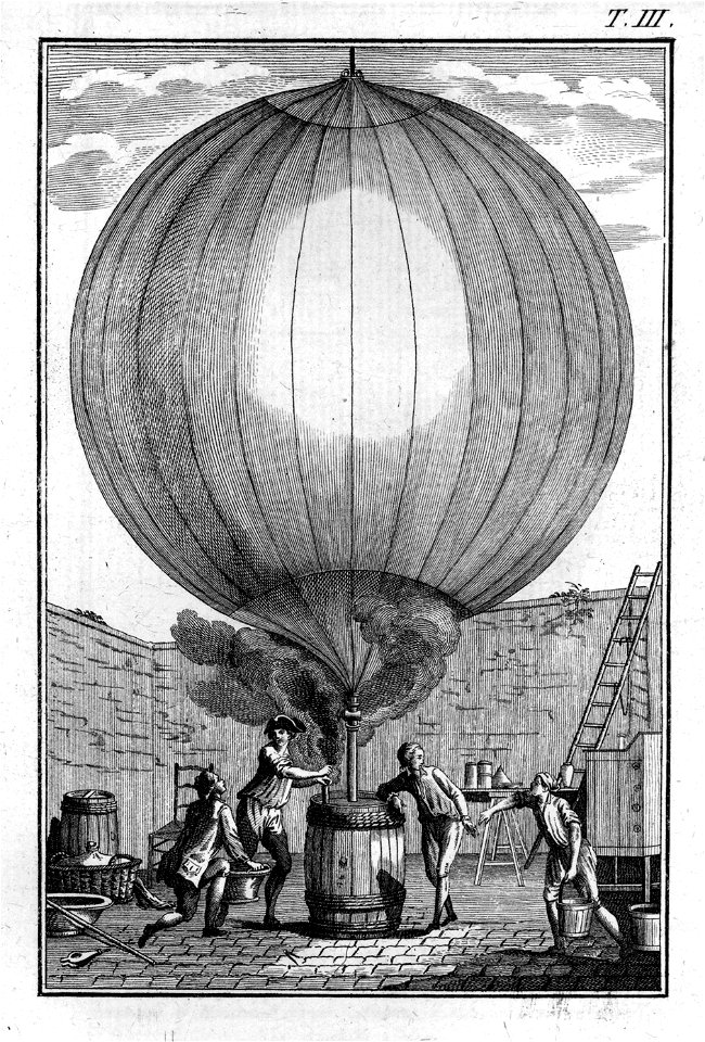 Montgolfier illustration 1784